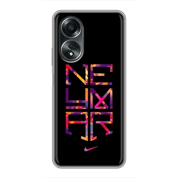 Чехол с рисунком «N E Y M A R» для OPPO A58 (4G) Чехол с рисунком «N E Y M A R» для OPPO A58 (4G)