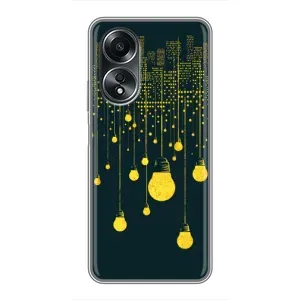Силіконові Чохли Коханій людині для OPPO A58 (4G) (Нічне місто)