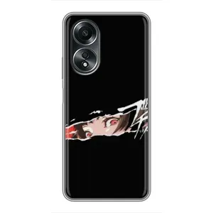 Силіконові чохлі з очіма Anime для Оппо А58 (4G) (Персона 5)
