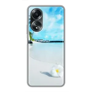 Летний Чехол на OPPO A58 (4G) (Пляж)