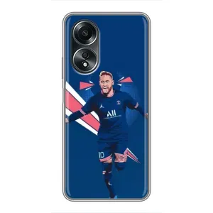 Силиконовый Чехол OPPO A58 (4G) (Празднование Неймара)