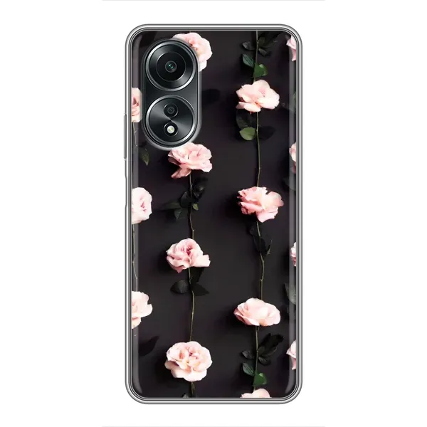 Чехол с рисунком «Розы» для OPPO A58 (4G) Чехол с рисунком «Розы» для OPPO A58 (4G)