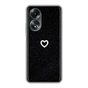 Чехлы с тематикой "Маленькие Сердечки" на OPPO A58 (4G) (Сердечко)