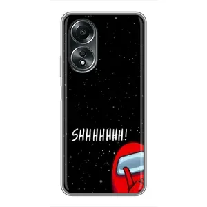 Чехол "Амонг Ас" для Оппо А58 (4G) (SHHHHH)