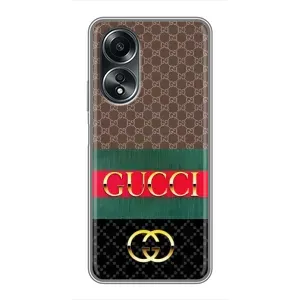 Чохли бренд ГУЧЧІ для OPPO A58 (4G) (Стиль GUCCI)