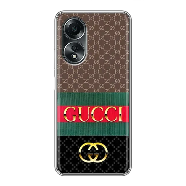 Чехол с рисунком «Стиль GUCCI» для OPPO A58 (4G) Чехол с рисунком «Стиль GUCCI» для OPPO A58 (4G)