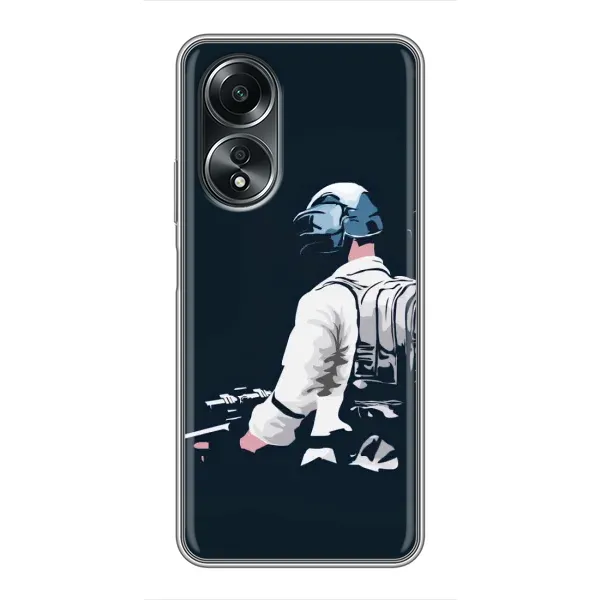 Чехол с рисунком «В экиперовке» для OPPO A58 (4G) Чехол с рисунком «В экиперовке» для OPPO A58 (4G)