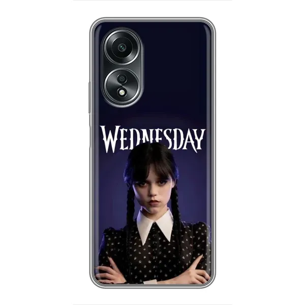 Чехол с рисунком «Wednesdey» для OPPO A58 (4G) Чехол с рисунком «Wednesdey» для OPPO A58 (4G)