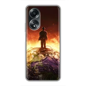 Чехол Оппенгеймер / Oppenheimer на OPPO A58 (4G) (Ядерщик)