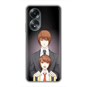 Чохли з героями АНИМЕ на OPPO A58 (4G) (Ягамі виріс)