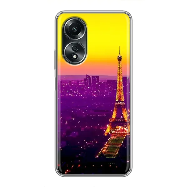 Чехол с рисунком «Яркая башня» для OPPO A58 (4G) Чехол с рисунком «Яркая башня» для OPPO A58 (4G)