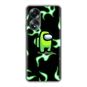 Чехол "Амонг Ас" для Оппо А58 (4G) (Яркий игрок)
