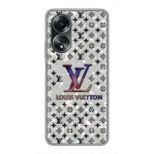 Чохол Стиль Louis Vuitton на OPPO A58 (4G) (Яскравий LV)