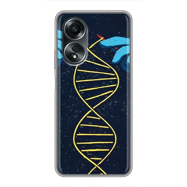 Чехол с рисунком «Жизнь» для OPPO A58 (4G)