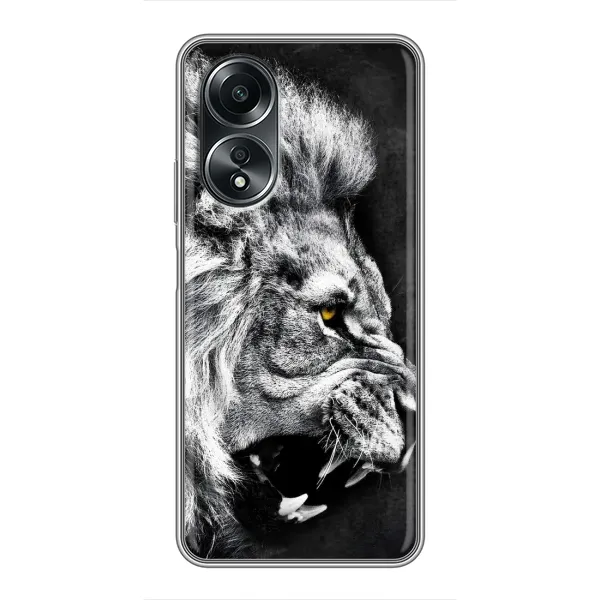 Чехол с рисунком «Злой ЛЕВ» для OPPO A58 (4G) Чехол с рисунком «Злой ЛЕВ» для OPPO A58 (4G)