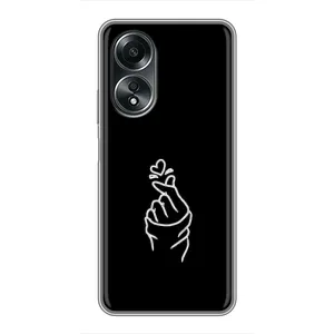 Чохол (Знак сердечка) для OPPO A58 (4G) (Знак Сердечка)