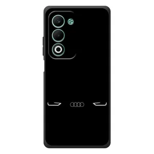 Силіконовий бампер з картинкою машини на OPPO A5m (Сілует Audi)