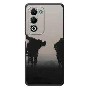 Чехлы на военную тематику для OPPO A5m (Бой солдат)
