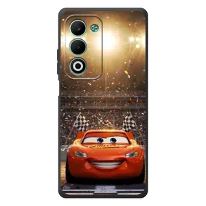Чохол з принтом Маквін для OPPO A5m (Блискавка Маквін стадіон)