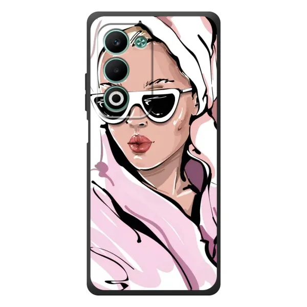 Чехол с рисунком «Девушка в халате» для OPPO A5m Чехол с рисунком «Девушка в халате» для OPPO A5m