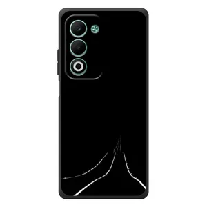 Чохол з картинками на чорному фоні для OPPO A5m (Дорога)