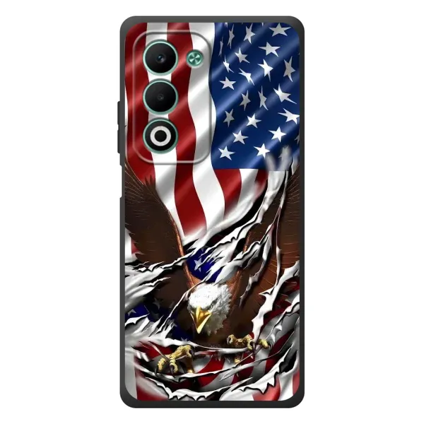 Чехол с рисунком «Флаг USA» для OPPO A5m Чехол с рисунком «Флаг USA» для OPPO A5m
