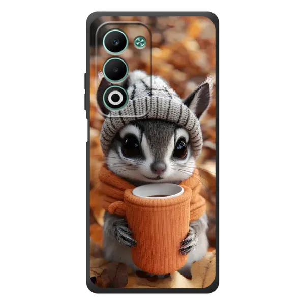 Чехол с рисунком «Грызунчик с кофе» для OPPO A5m Чехол с рисунком «Грызунчик с кофе» для OPPO A5m