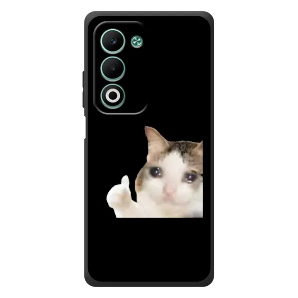 Чехол с рисунком «Кот в слезах» для OPPO A5m Чехол с рисунком «Кот в слезах» для OPPO A5m