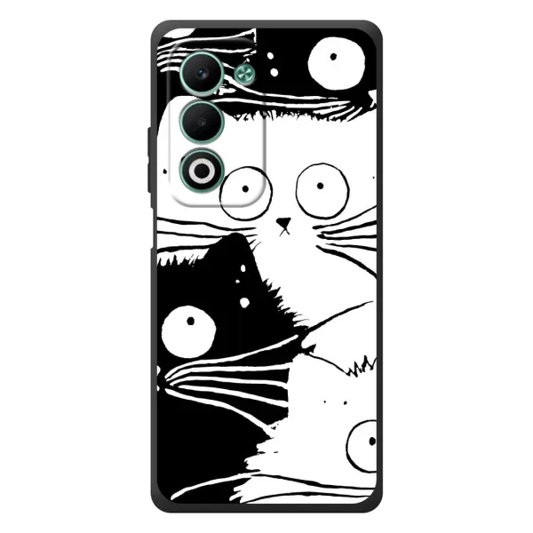 Чехол с рисунком «КОТИКИ» для OPPO A5m Чехол с рисунком «КОТИКИ» для OPPO A5m