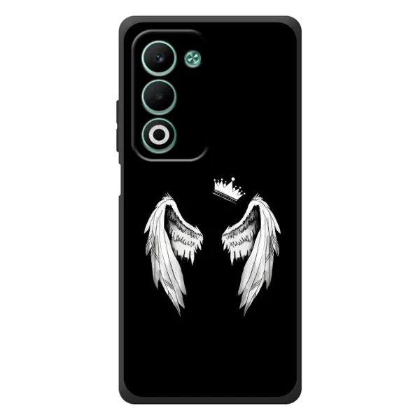 Чехол с рисунком «Крылья и корона» для OPPO A5m Чехол с рисунком «Крылья и корона» для OPPO A5m