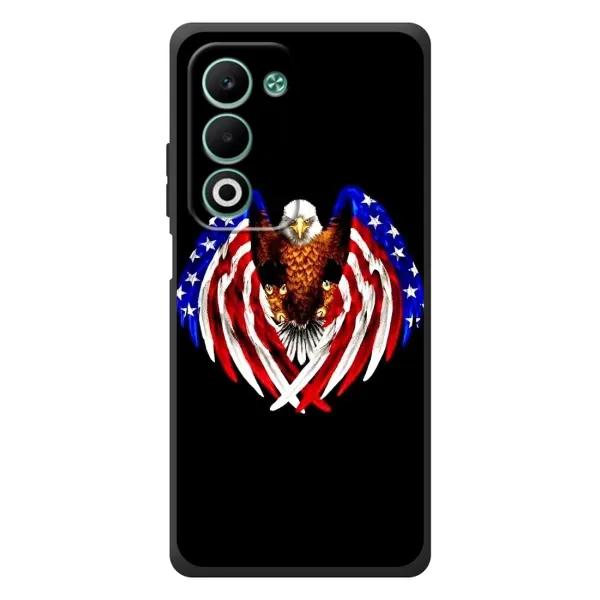 Чехол с рисунком «Крылья США» для OPPO A5m Чехол с рисунком «Крылья США» для OPPO A5m