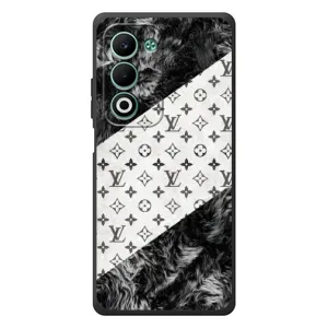 Чехол Стиль Louis Vuitton на OPPO A5m (LV на белом)