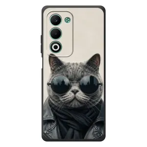 Чехол на тематику: Коты для OPPO A5m (Модный кот)