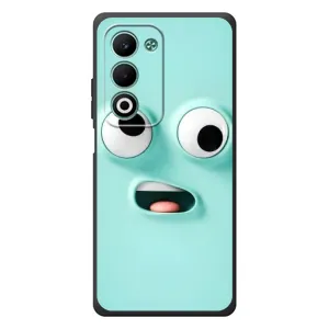 Силиконовые Чехлы (смешные стикеры) для OPPO A5m (Забавное мятное лицо)