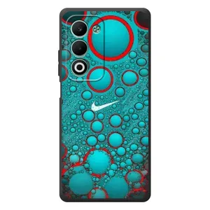 Силиконовый Чехол на OPPO A5m с картинкой Nike (Найк зеленый)
