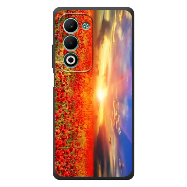 Чехол с рисунком «Поле тюльпанов» для OPPO A5m Чехол с рисунком «Поле тюльпанов» для OPPO A5m