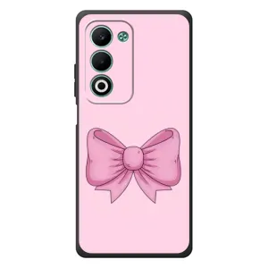 Чехол банты для OPPO A5m (Розовый бантик)