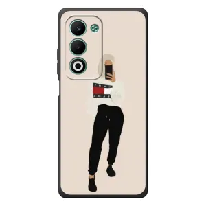 Силиконовый Чехол на OPPO A5m с картинкой Стильных Девушек (Стильная)