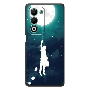 Чохол (ТПУ) з планетами на OPPO A5m (To The moon)