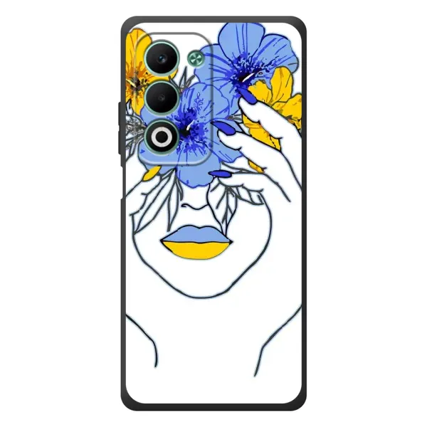 Чехол с рисунком «Украинка на всю голову» для OPPO A5m Чехол с рисунком «Украинка на всю голову» для OPPO A5m