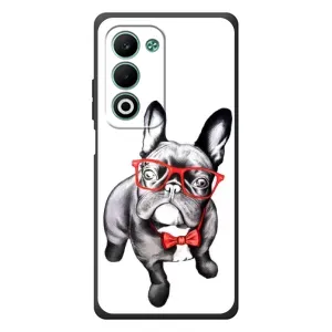 Бампер для OPPO A5m с картинкой "Песики" (В очках)