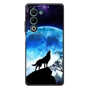 Чехол с Волком на OPPO A5m (Воет на луну)