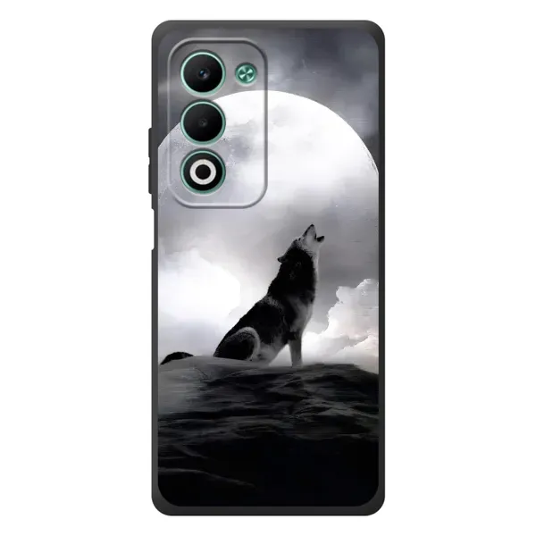 Чехол с рисунком «Волк и луна» для OPPO A5m Чехол с рисунком «Волк и луна» для OPPO A5m