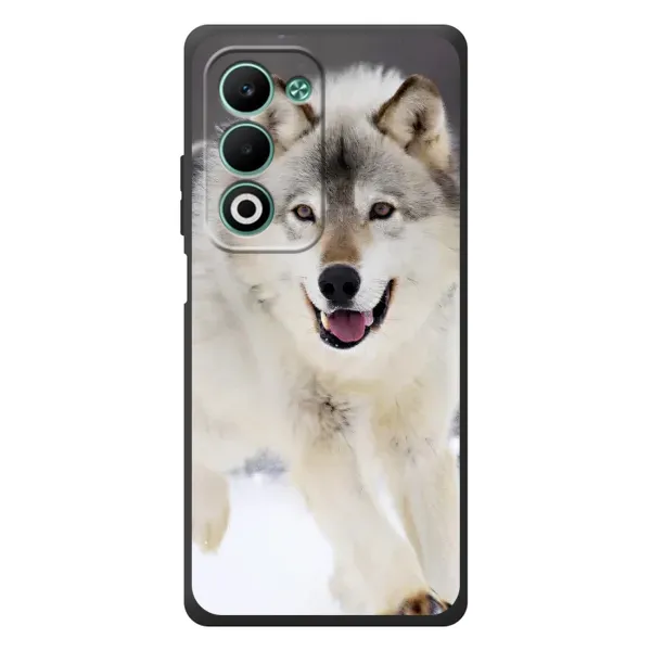 Чехол с рисунком «Волк на снегу» для OPPO A5m Чехол с рисунком «Волк на снегу» для OPPO A5m