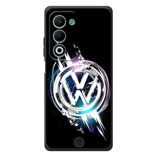 Чехол с рисунком «Volkswagen на черном» для OPPO A5m Чехол с рисунком «Volkswagen на черном» для OPPO A5m