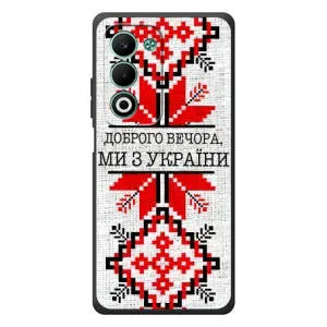 Силиконовый Чехол на OPPO A5m (Вышиванка Доброго вечера)