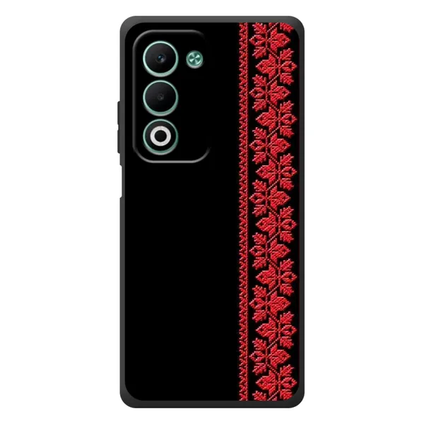 Чехол с рисунком «Вышиванка на черном» для OPPO A5m Чехол с рисунком «Вышиванка на черном» для OPPO A5m