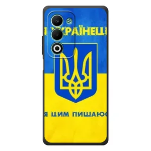 Силиконовый Чехол на OPPO A5m (Я-Украина) (Я Украинец)