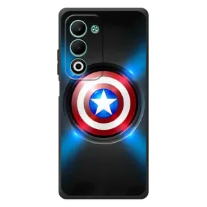Чехол с Щитом Капитана Америки на OPPO A5m (Яркий Щит Капитана)