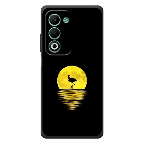 Чехол с рисунком «Желтый Закат» для OPPO A5m